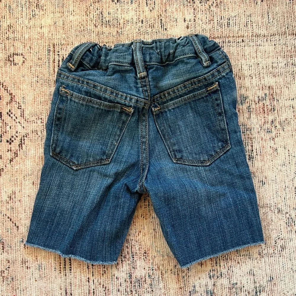 GAP Distressed Blue Denim Kids Shorts